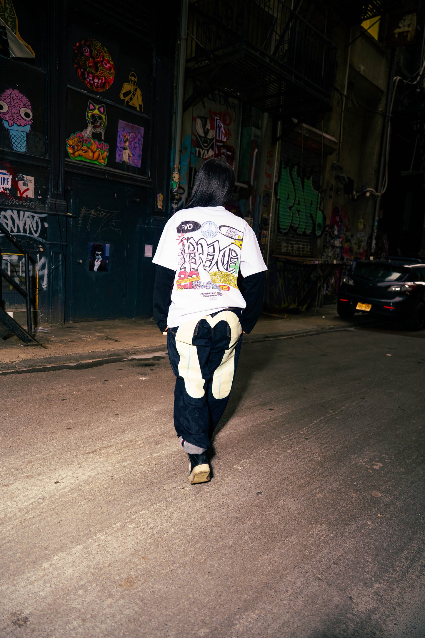 "Stay Positive" Longsleeve